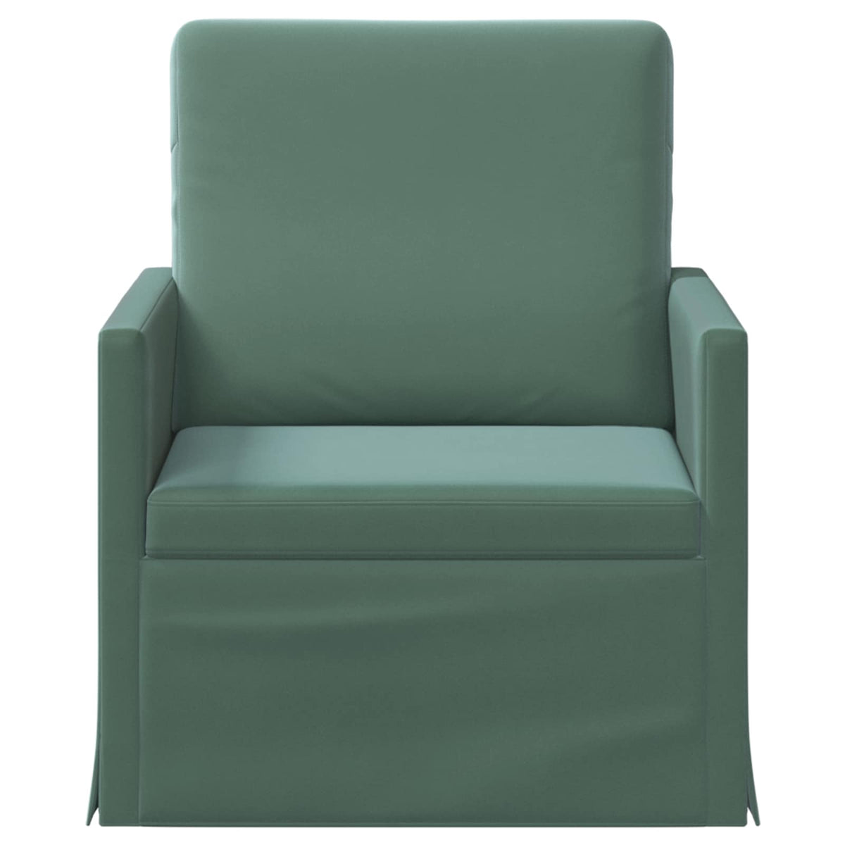vidaXL Armchair Sea Green 70 x 81 x 82 cm Velvet