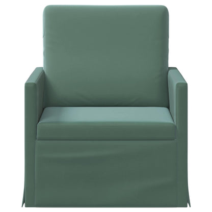 vidaXL Armchair Sea Green 70 x 81 x 82 cm Velvet