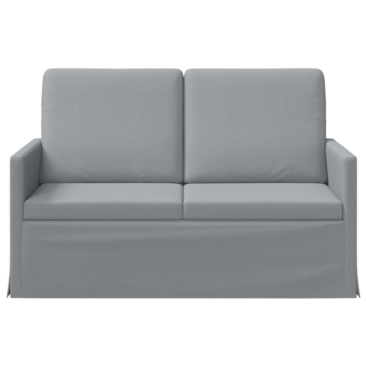 vidaXL 2 Seater Sofa Light Grey 130 x 81 x 82 cm Fabric