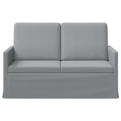 vidaXL 2 Seater Sofa Light Grey 130 x 81 x 82 cm Fabric