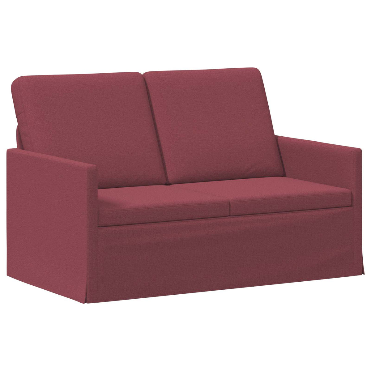vidaXL 2 Seater Sofa Wine Red 130 x 81 x 82 cm Fabric