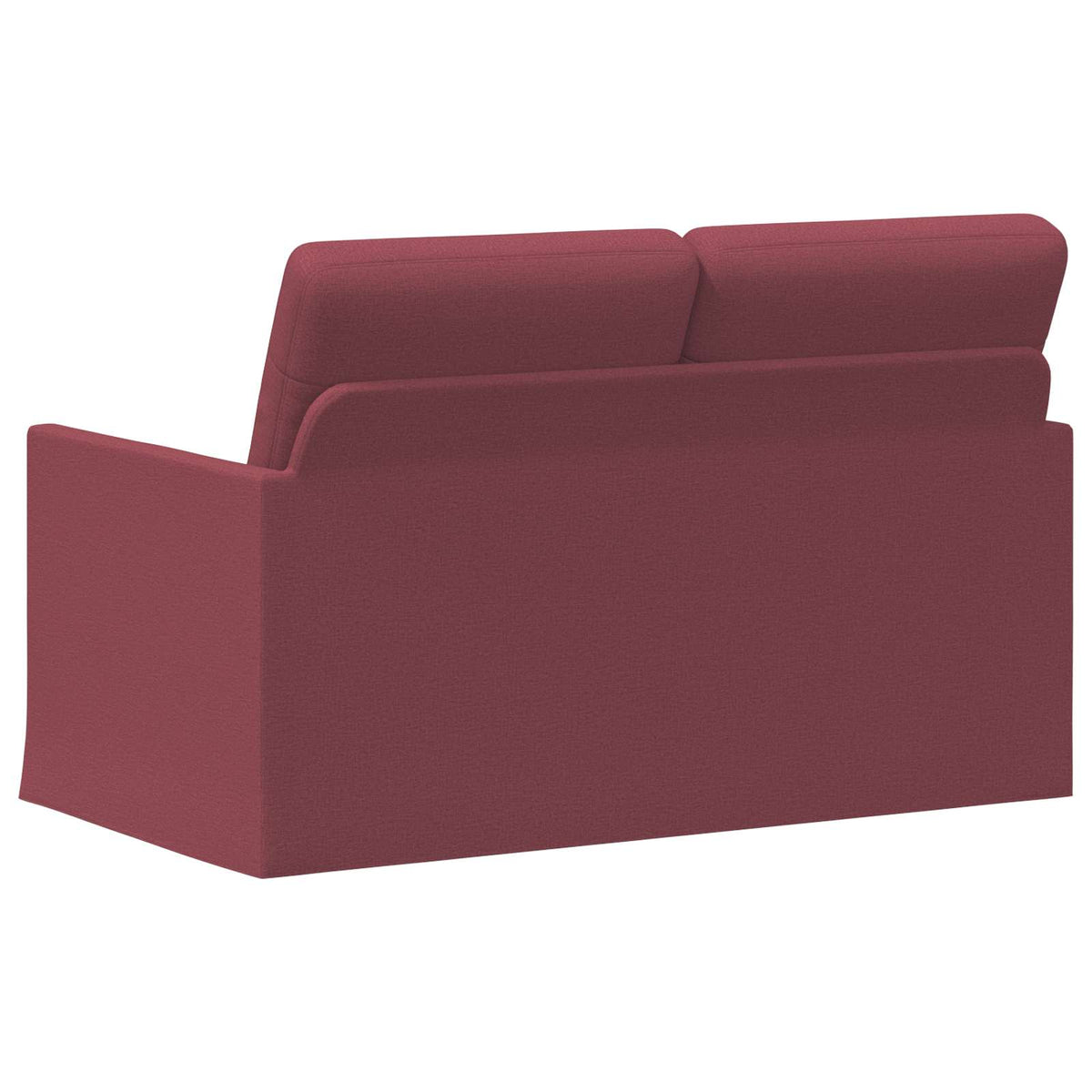 vidaXL 2 Seater Sofa Wine Red 130 x 81 x 82 cm Fabric