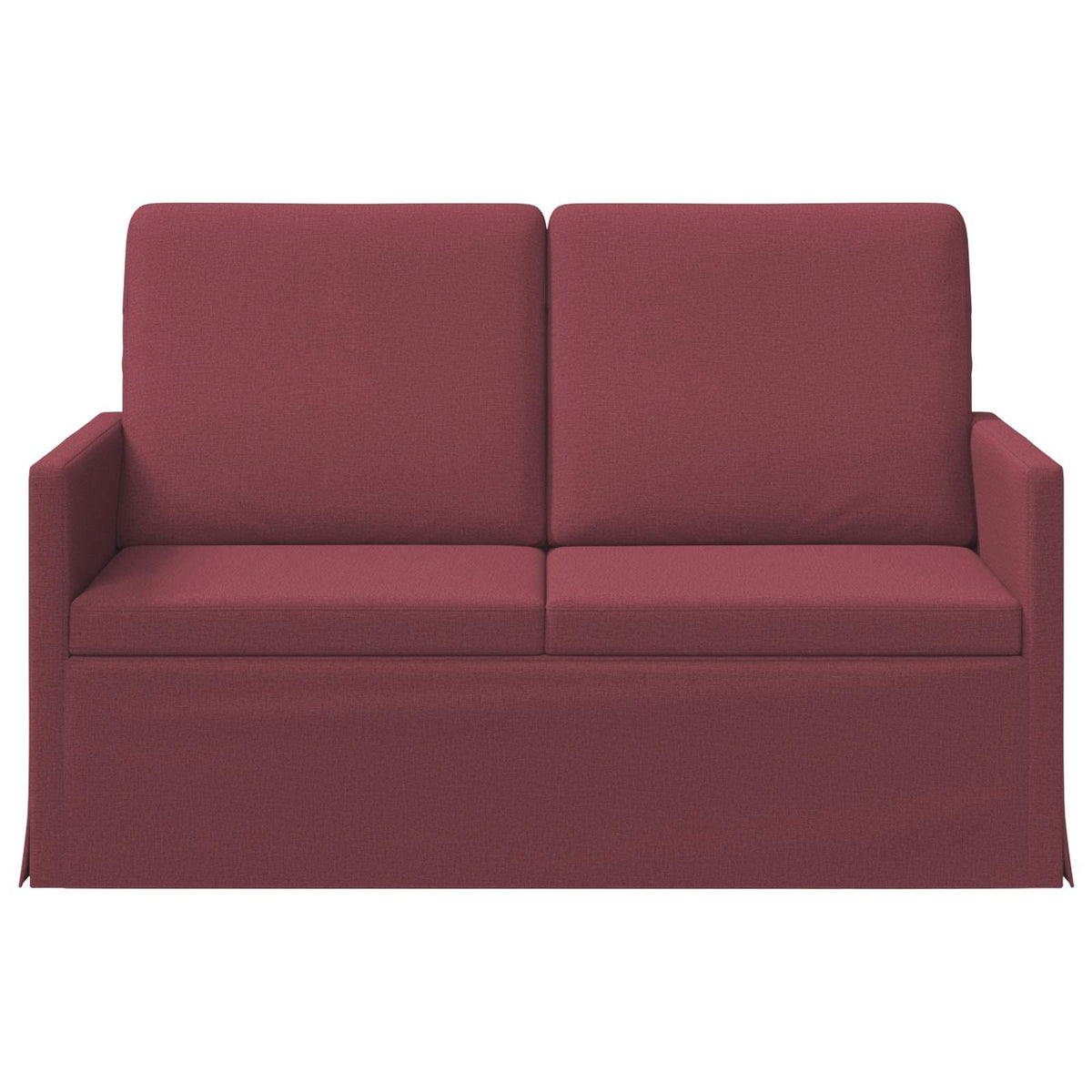vidaXL 2 Seater Sofa Wine Red 130 x 81 x 82 cm Fabric