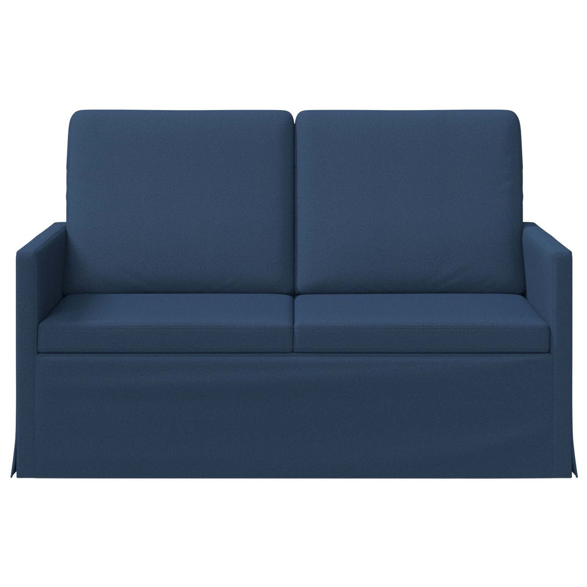 vidaXL 2 Seater Sofa Blue 130 x 81 x 82 cm Fabric
