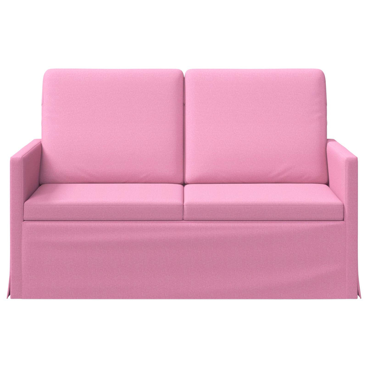 vidaXL 2 Seater Sofa Pink 130 x 81 x 82 cm Fabric