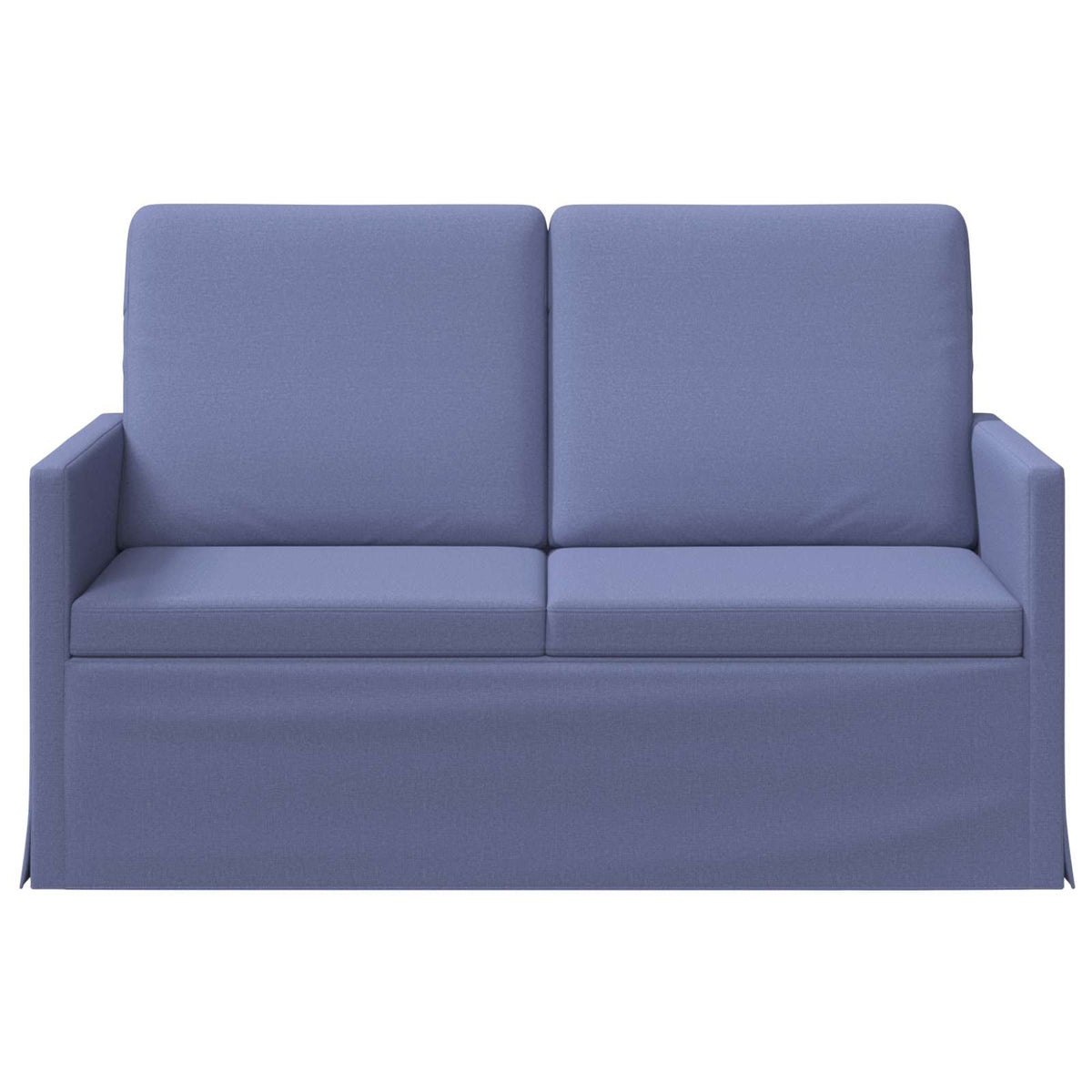 vidaXL 2 Seater Sofa Jeans Blue 130 x 81 x 82 cm Fabric