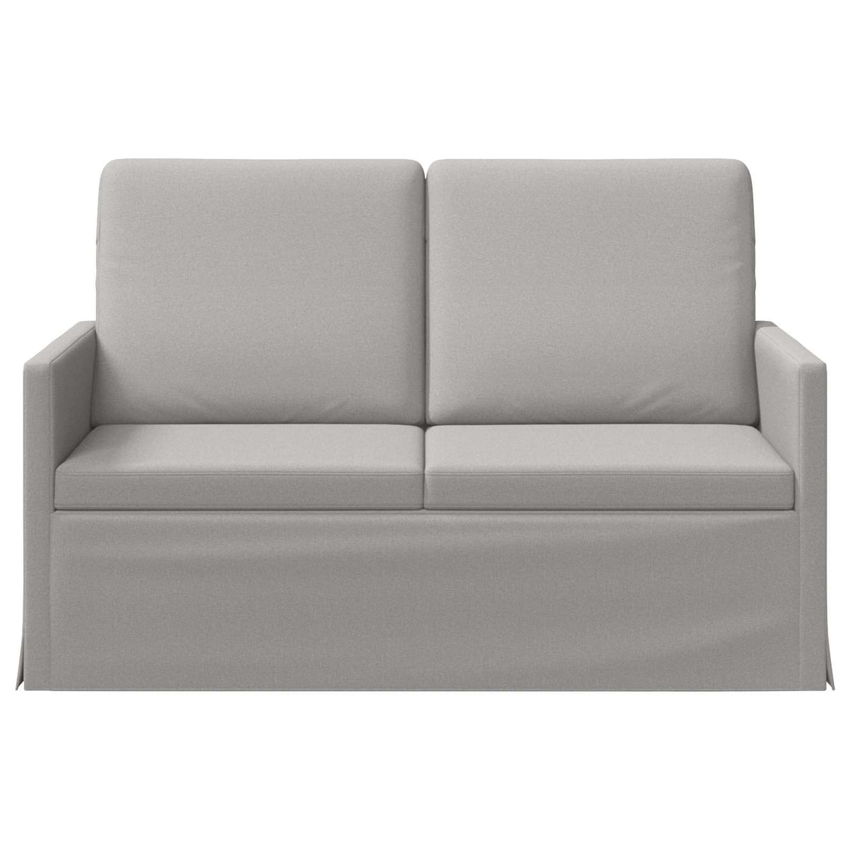 vidaXL 2 Seater Sofa Cloud Grey 130 x 81 x 82 cm Fabric