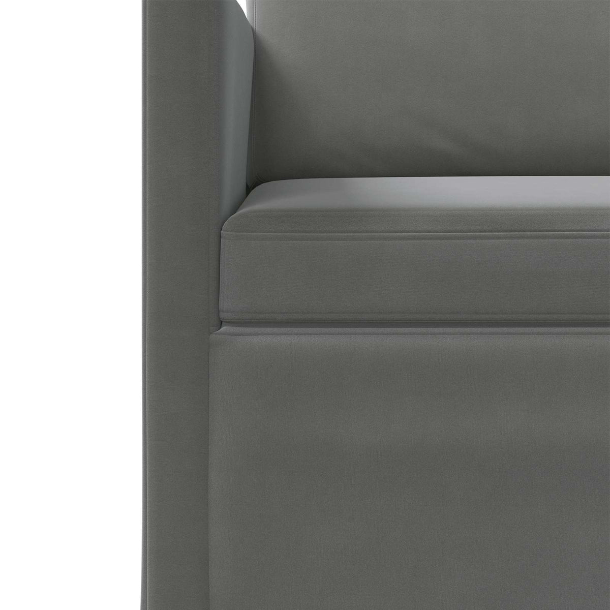 vidaXL 2 Seater Sofa Dark Grey 130 x 81 x 82 cm Velvet