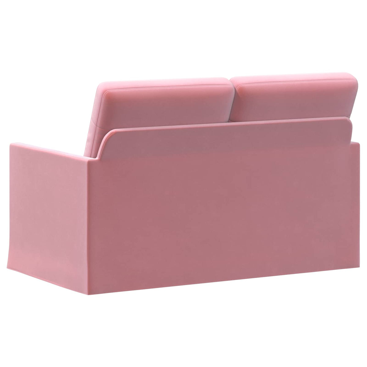 vidaXL 2 Seater Sofa Pink 130 x 81 x 82 cm Velvet