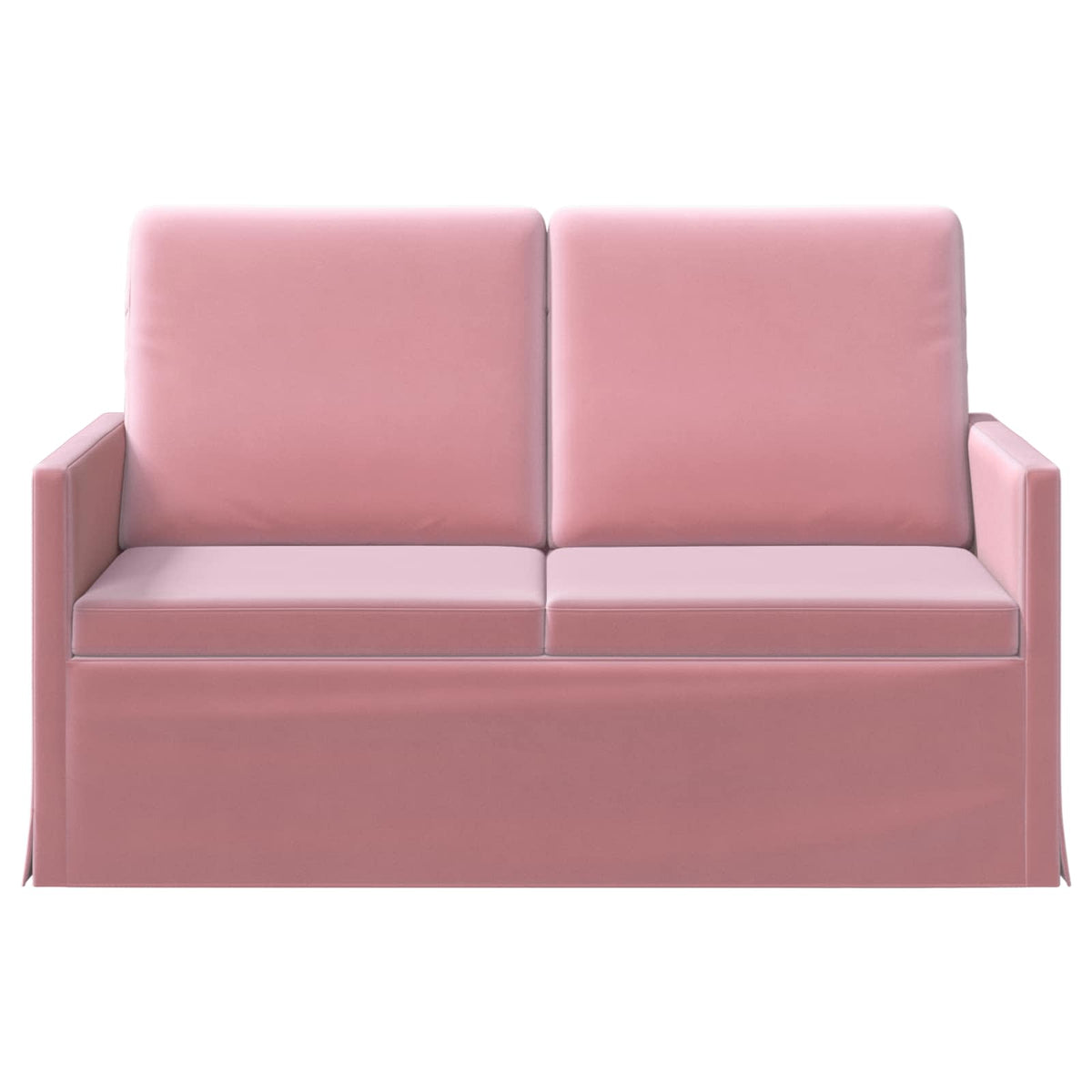 vidaXL 2 Seater Sofa Pink 130 x 81 x 82 cm Velvet