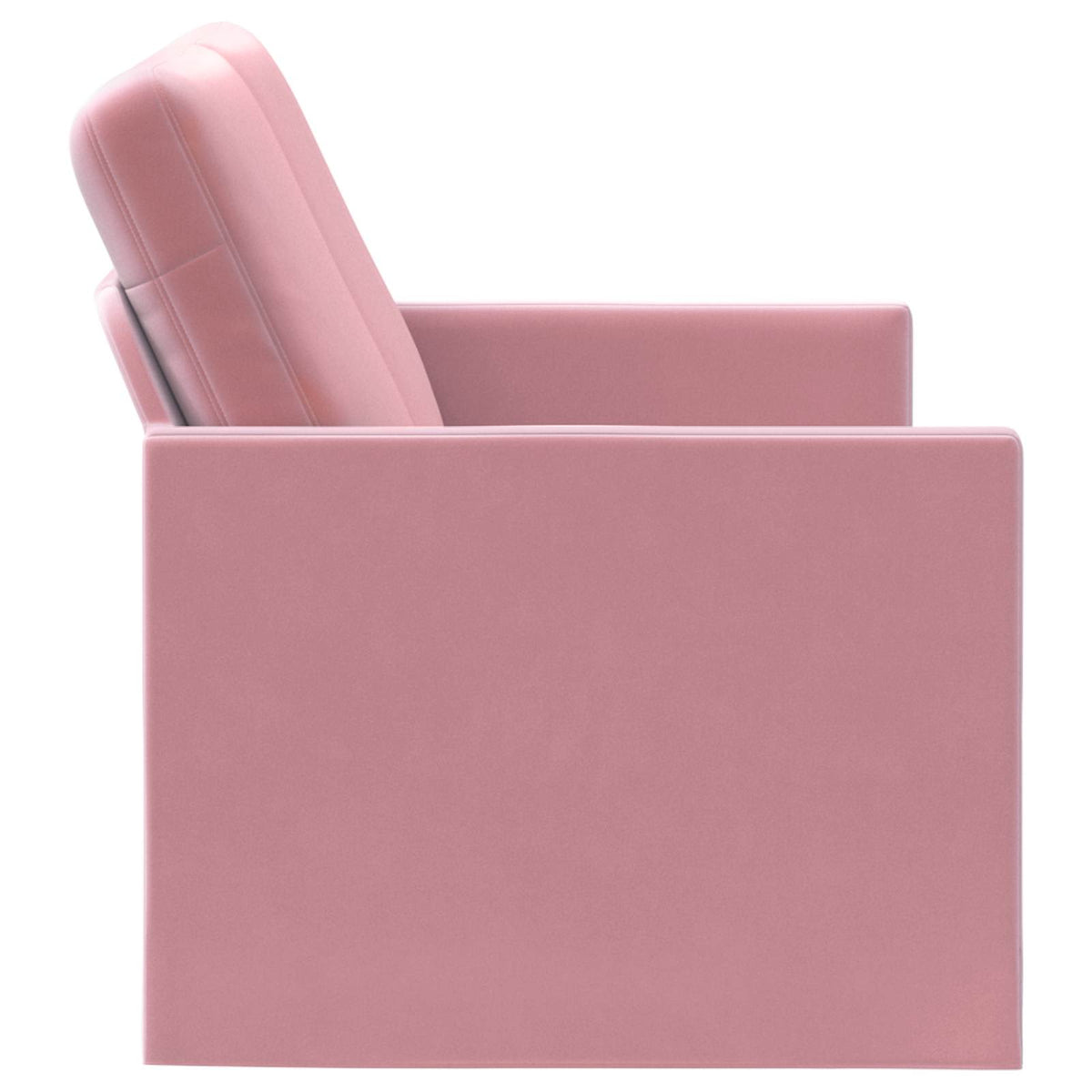 vidaXL 2 Seater Sofa Pink 130 x 81 x 82 cm Velvet