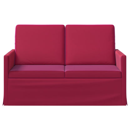 vidaXL 2 Seater Sofa Wine Red 130 x 81 x 82 cm Velvet