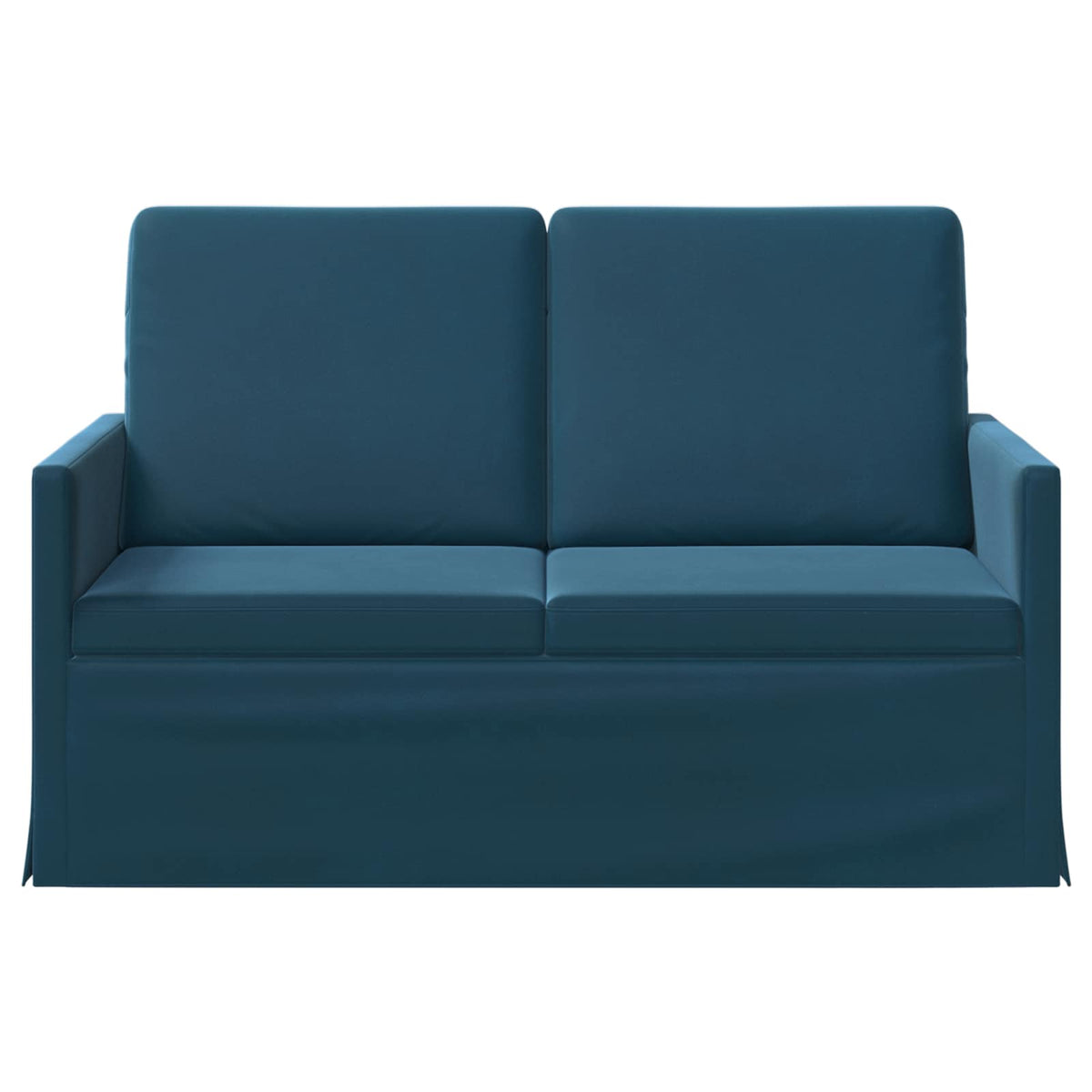 vidaXL 2 Seater Sofa Blue 130 x 81 x 82 cm Velvet