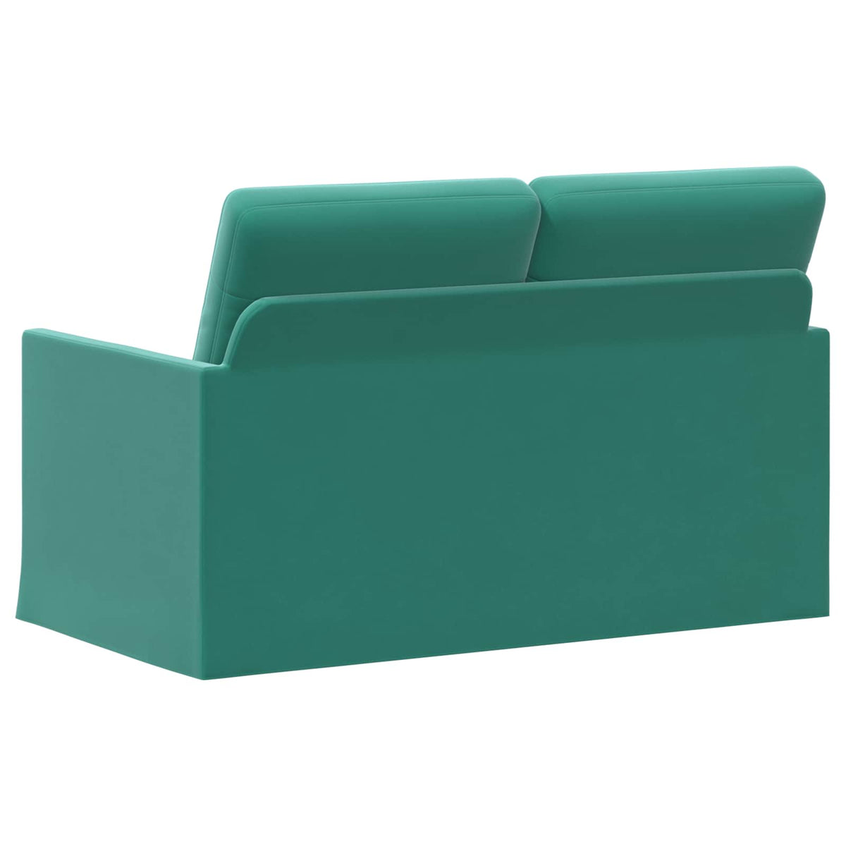 vidaXL 2 Seater Sofa Turquoise 130 x 81 x 82 cm Velvet
