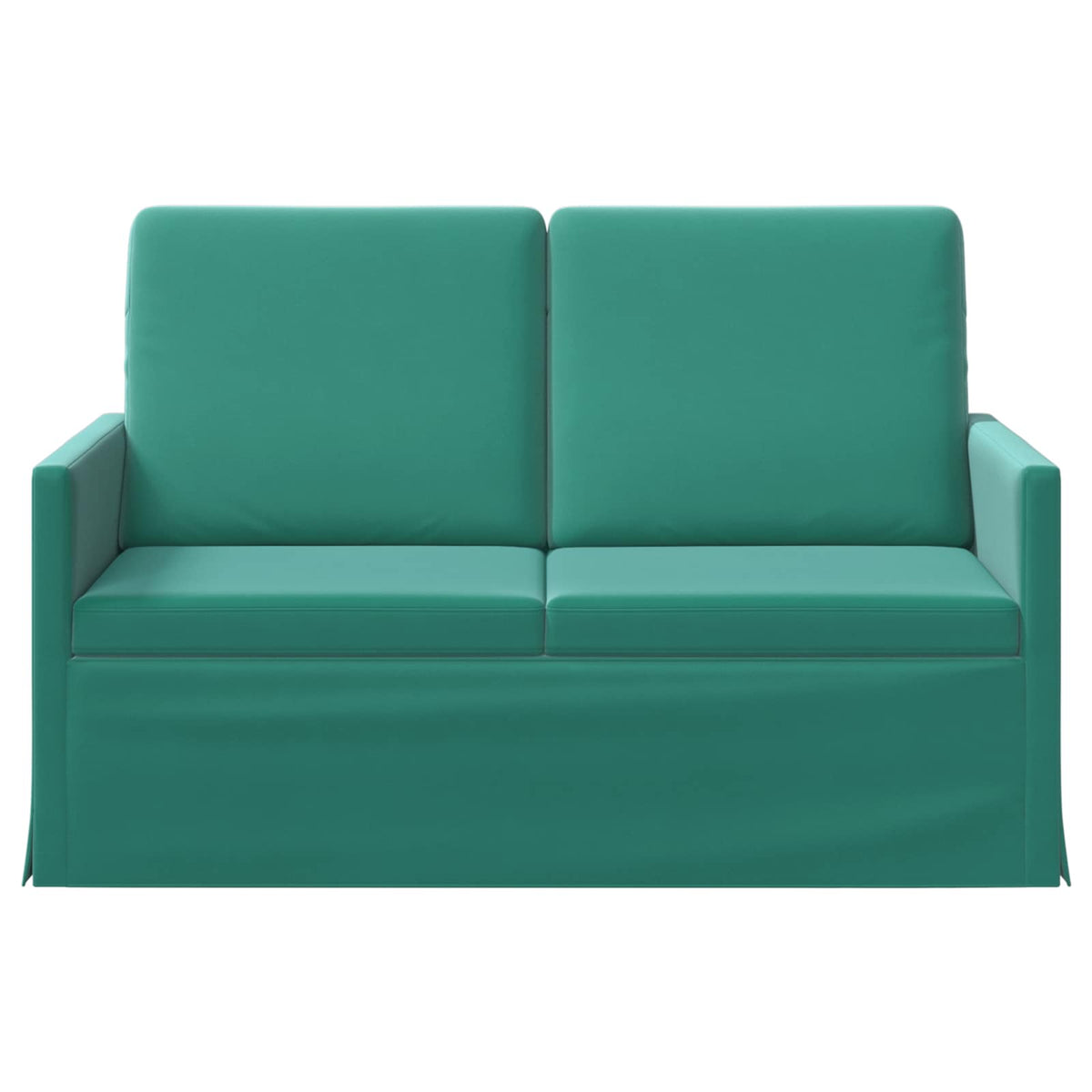 vidaXL 2 Seater Sofa Turquoise 130 x 81 x 82 cm Velvet