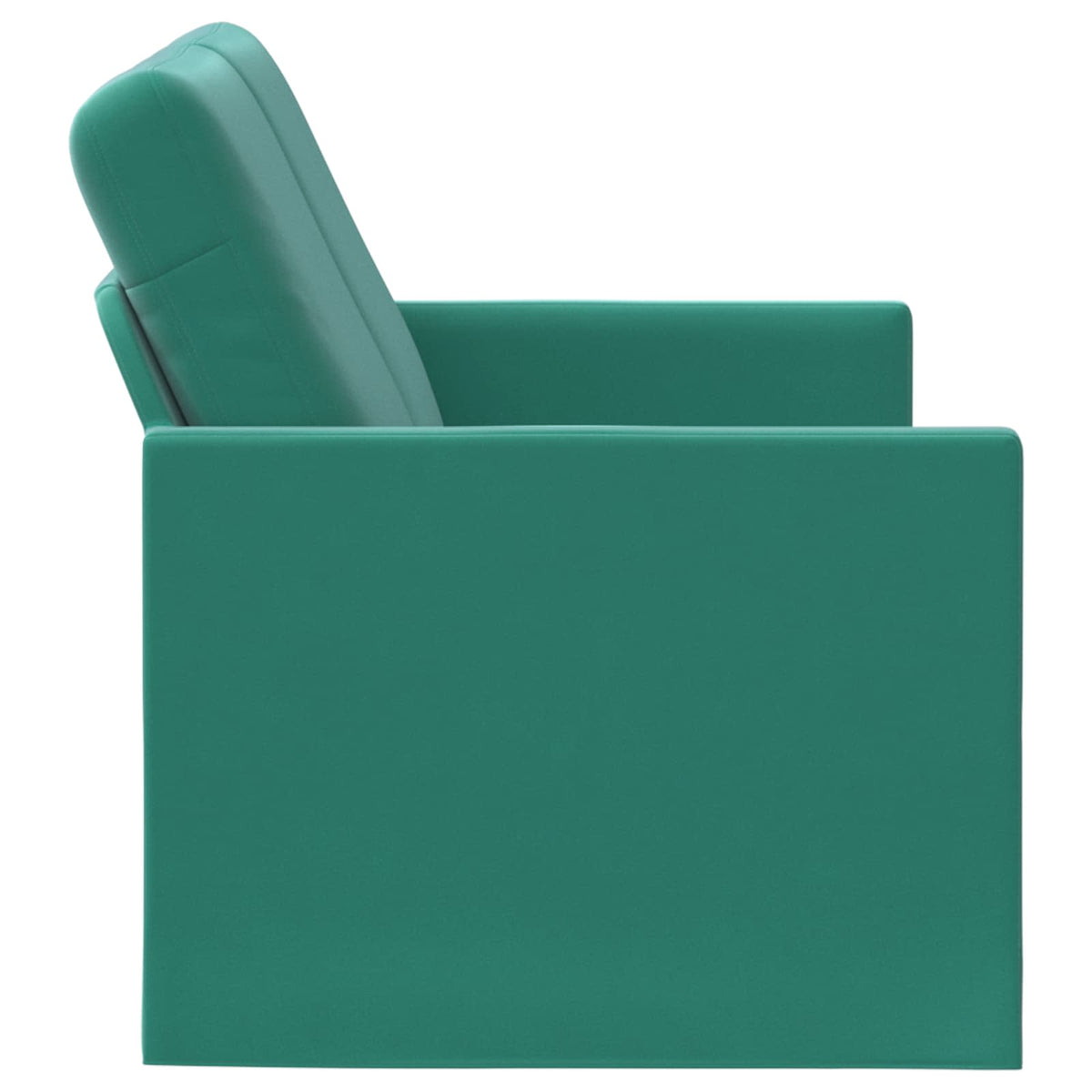 vidaXL 2 Seater Sofa Turquoise 130 x 81 x 82 cm Velvet