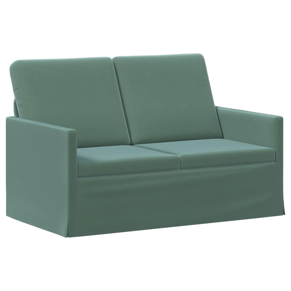 vidaXL 2 Seater Sofa Sea Green 130 x 81 x 82 cm Velvet