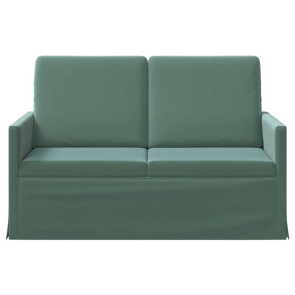 vidaXL 2 Seater Sofa Sea Green 130 x 81 x 82 cm Velvet