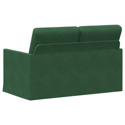 vidaXL 2 Seater Sofa Jungle Green 130 x 81 x 82 cm Corduroy Fabric