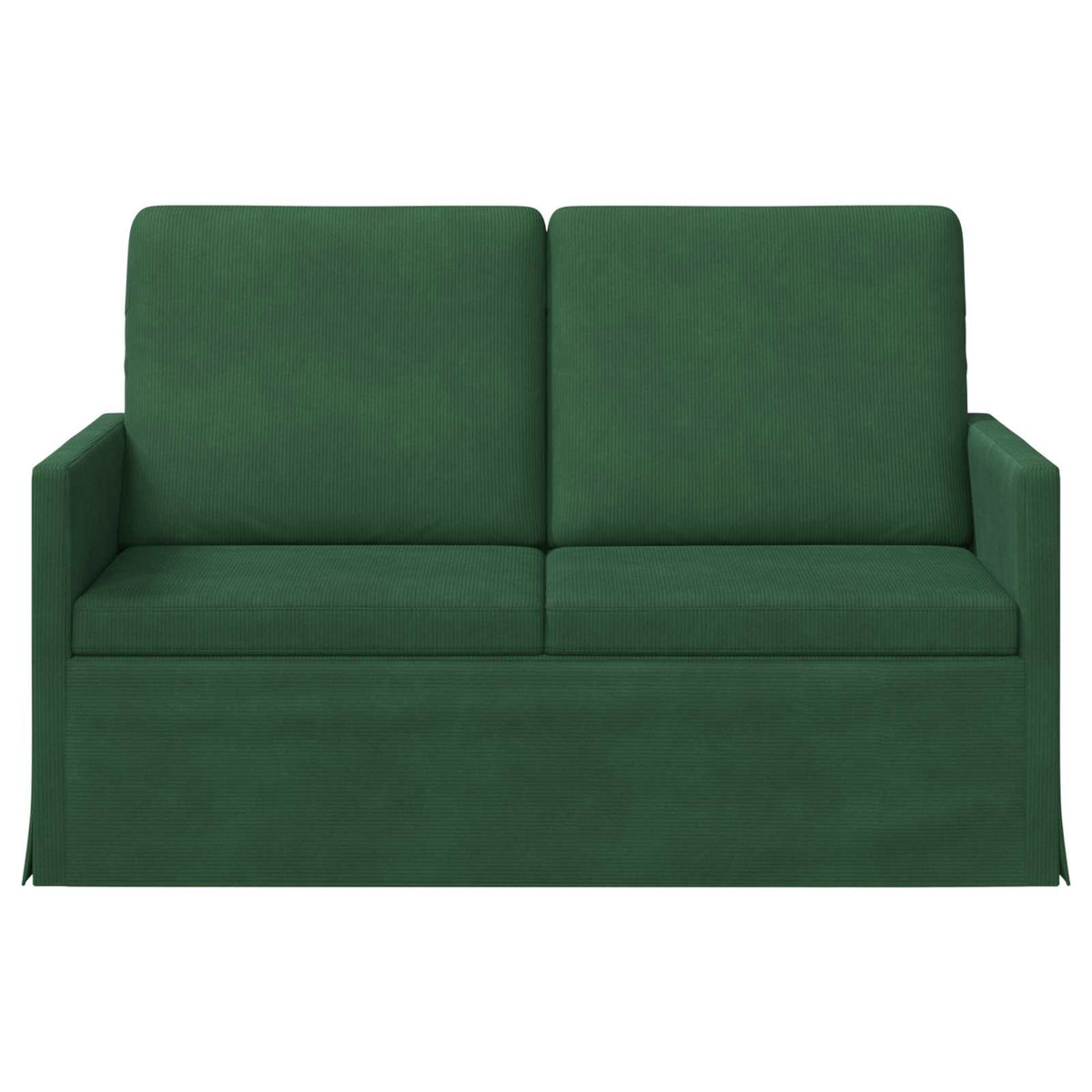 vidaXL 2 Seater Sofa Jungle Green 130 x 81 x 82 cm Corduroy Fabric