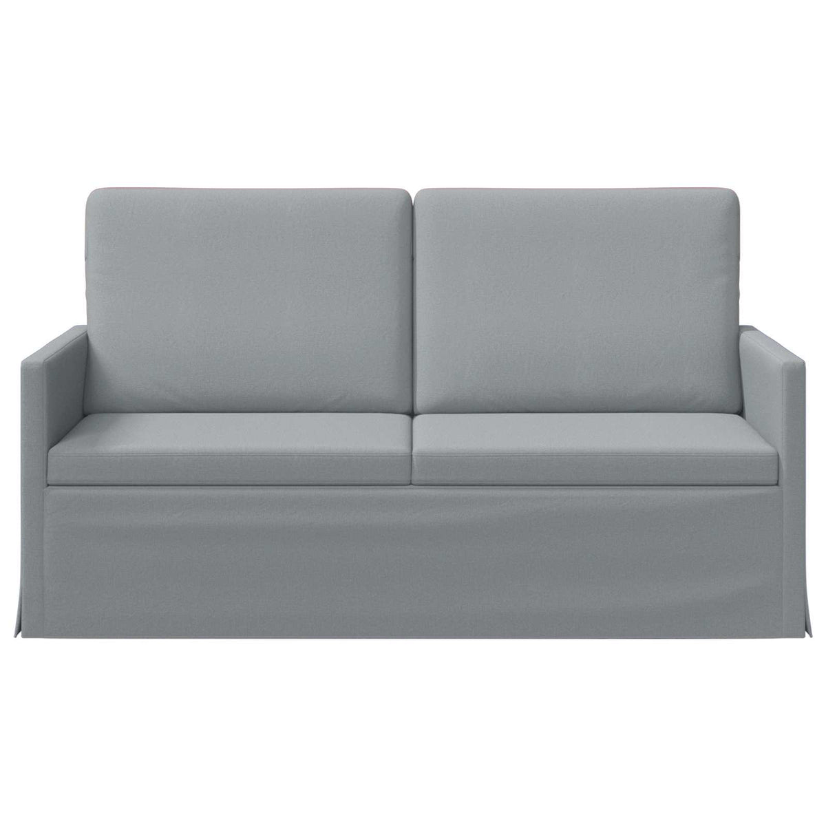 vidaXL 2 Seater Sofa Light Grey 150 x 81 x 82 cm Fabric