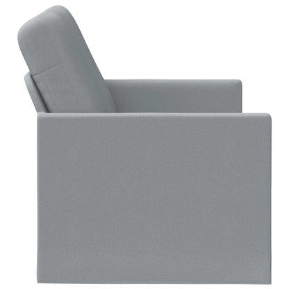 vidaXL 2 Seater Sofa Light Grey 150 x 81 x 82 cm Fabric