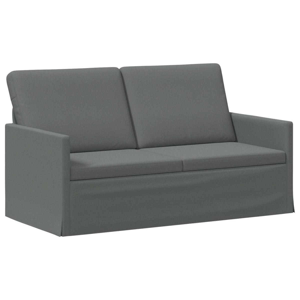 vidaXL 2 Seater Sofa Dark Grey 150 x 81 x 82 cm Fabric