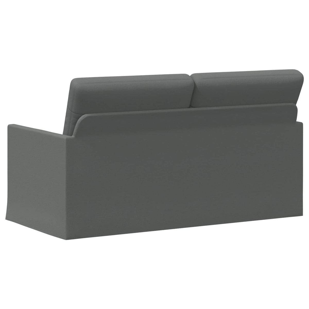 vidaXL 2 Seater Sofa Dark Grey 150 x 81 x 82 cm Fabric