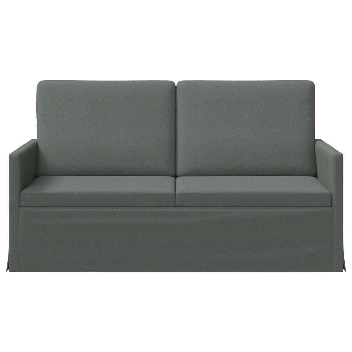 vidaXL 2 Seater Sofa Dark Grey 150 x 81 x 82 cm Fabric