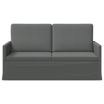 vidaXL 2 Seater Sofa Dark Grey 150 x 81 x 82 cm Fabric