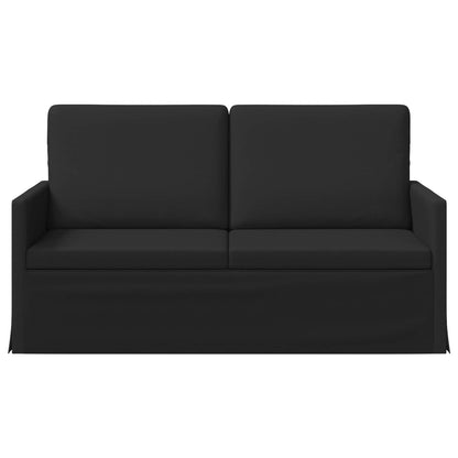 vidaXL 2 Seater Sofa Black 150 x 81 x 82 cm Fabric