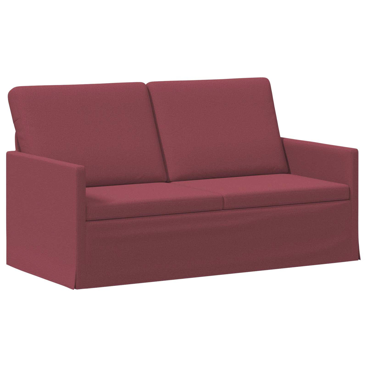 vidaXL 2 Seater Sofa Wine Red 150 x 81 x 82 cm Fabric
