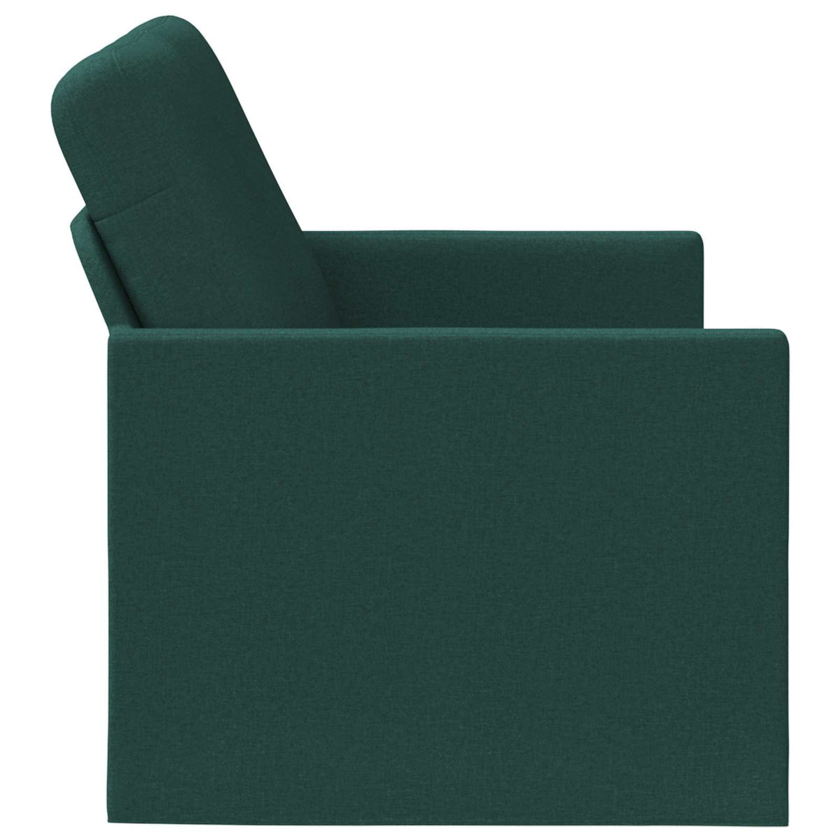 vidaXL 2 Seater Sofa Dark Green 150 x 81 x 82 cm Fabric