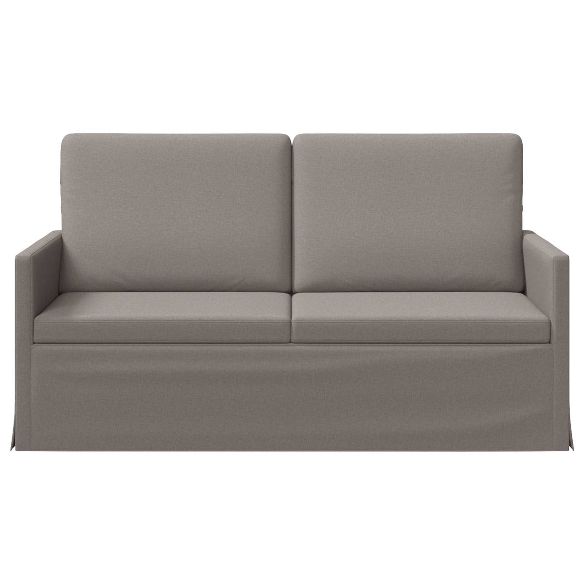 vidaXL 2 Seater Sofa Taupe 150 x 81 x 82 cm Fabric