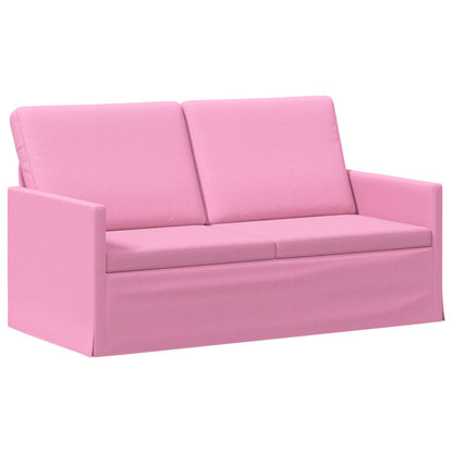 vidaXL 2 Seater Sofa Pink 150 x 81 x 82 cm Fabric