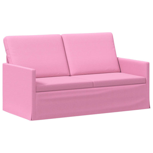 vidaXL 2 Seater Sofa Pink 150 x 81 x 82 cm Fabric