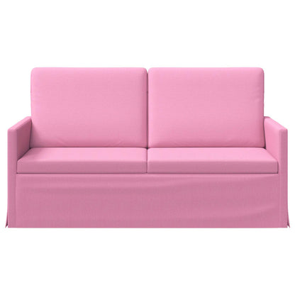 vidaXL 2 Seater Sofa Pink 150 x 81 x 82 cm Fabric