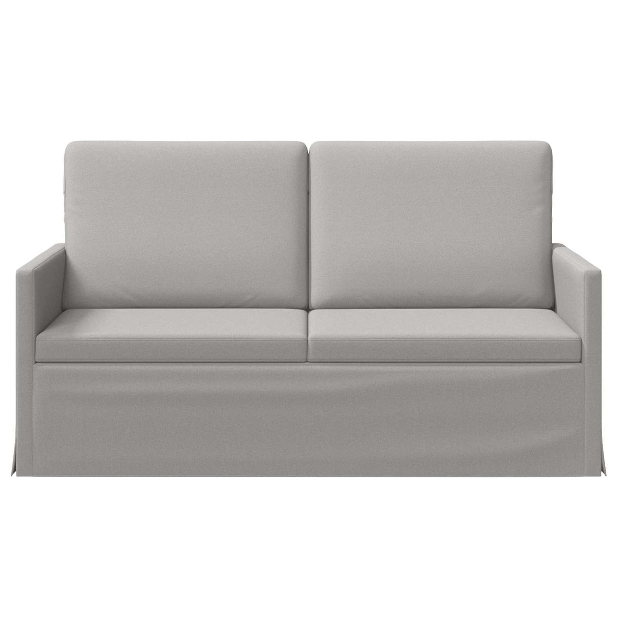 vidaXL 2 Seater Sofa Cloud Grey 150 x 81 x 82 cm Fabric