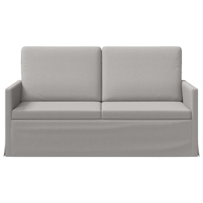 vidaXL 2 Seater Sofa Cloud Grey 150 x 81 x 82 cm Fabric