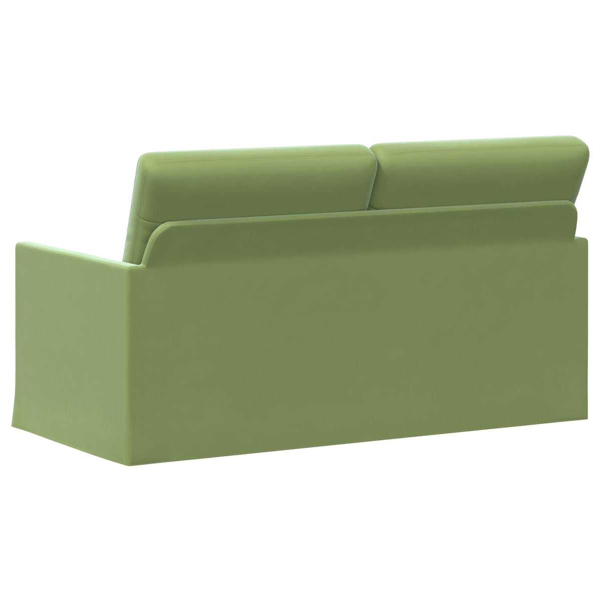 vidaXL 2 Seater Sofa Light Green 150 x 81 x 82 cm Velvet