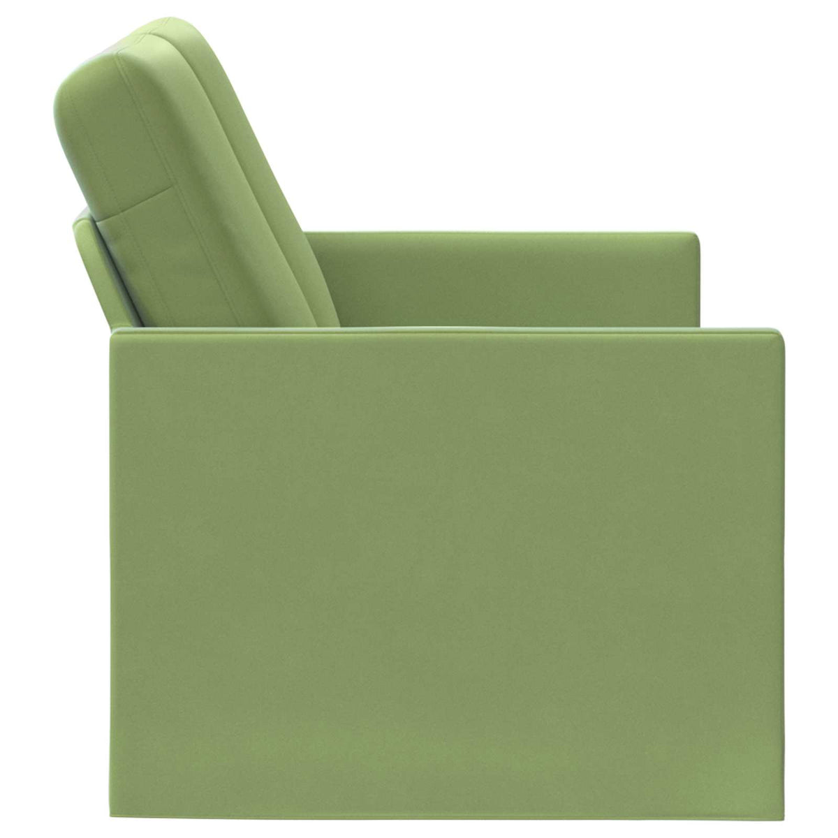 vidaXL 2 Seater Sofa Light Green 150 x 81 x 82 cm Velvet