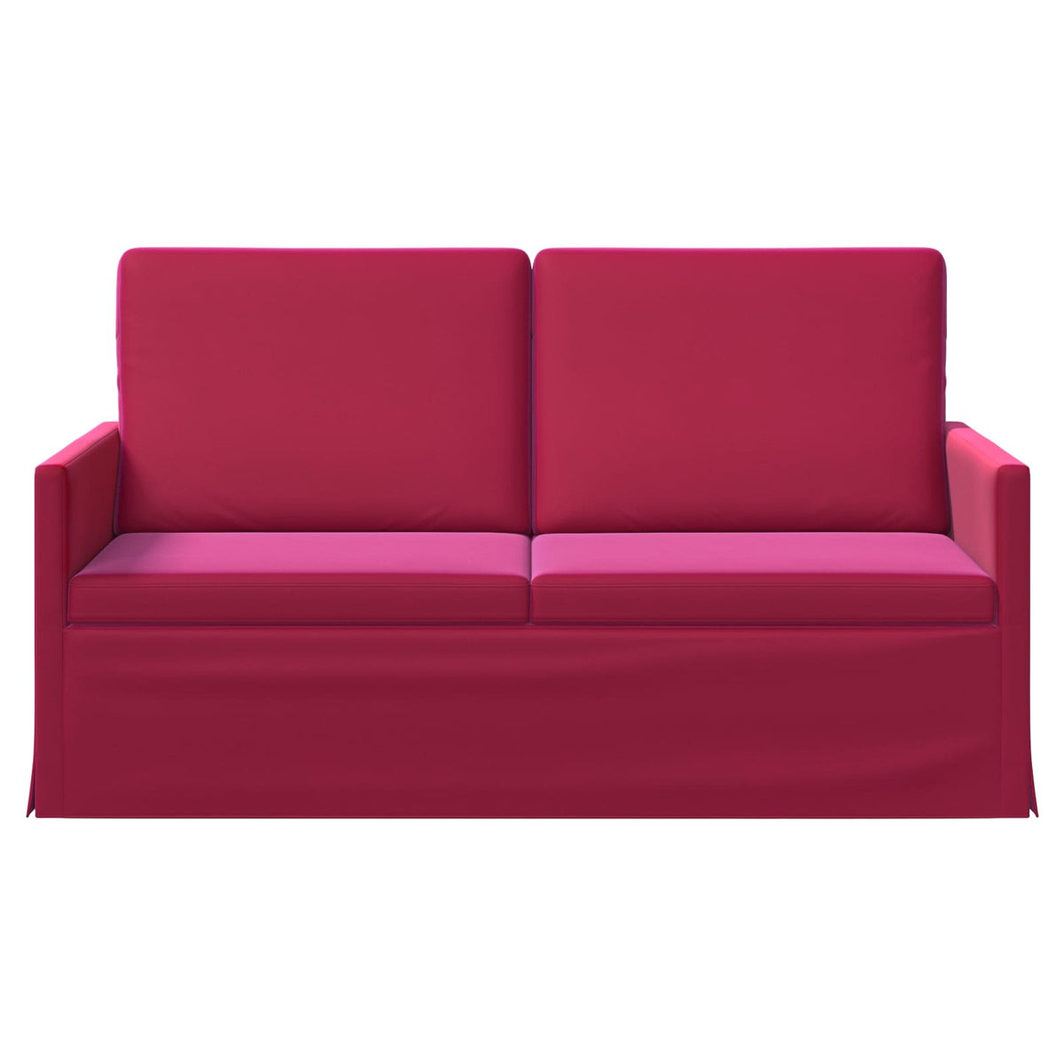 vidaXL 2 Seater Sofa Wine Red 150 x 81 x 82 cm Velvet