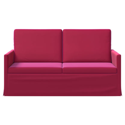 vidaXL 2 Seater Sofa Wine Red 150 x 81 x 82 cm Velvet