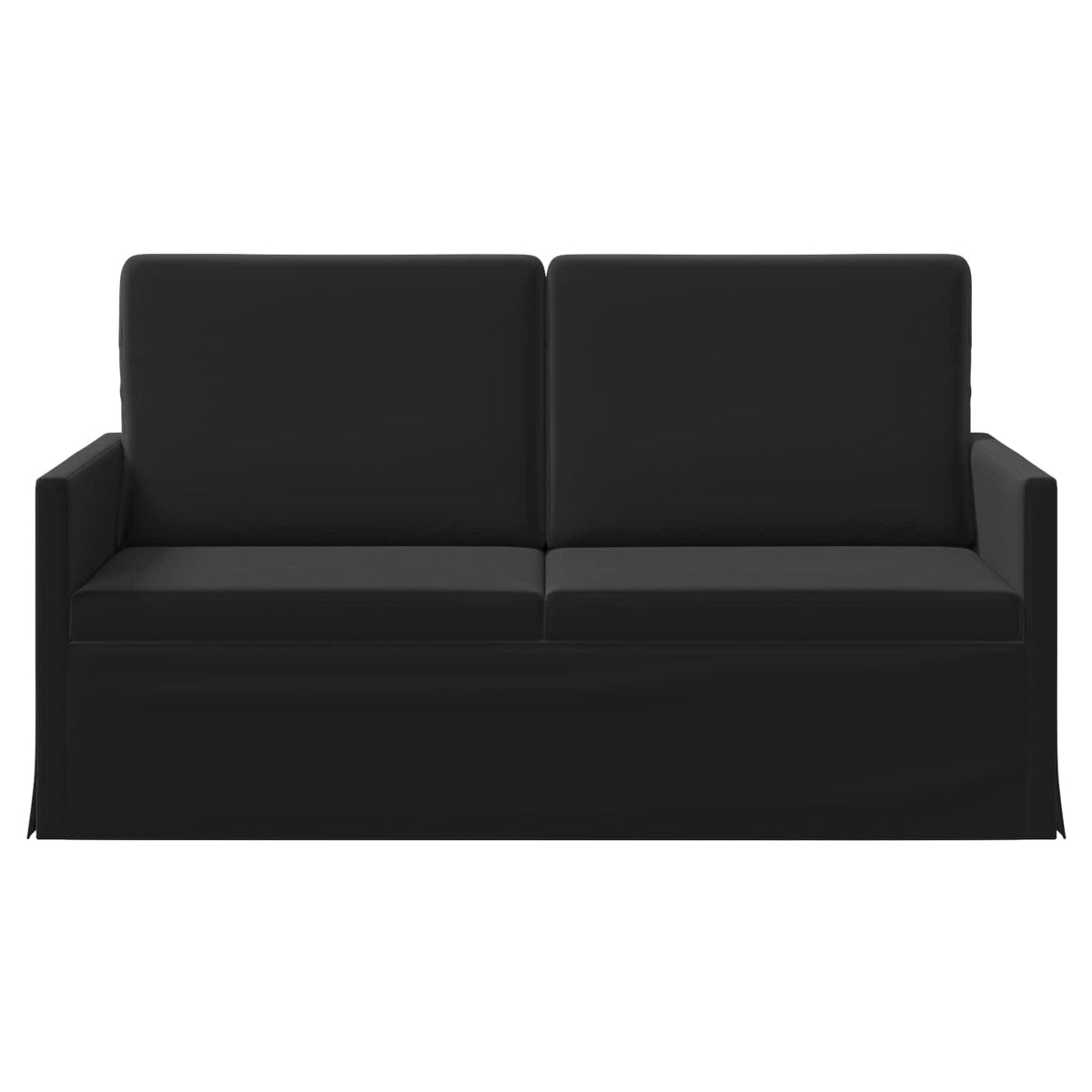 vidaXL 2 Seater Sofa Black 150 x 81 x 82 cm Velvet