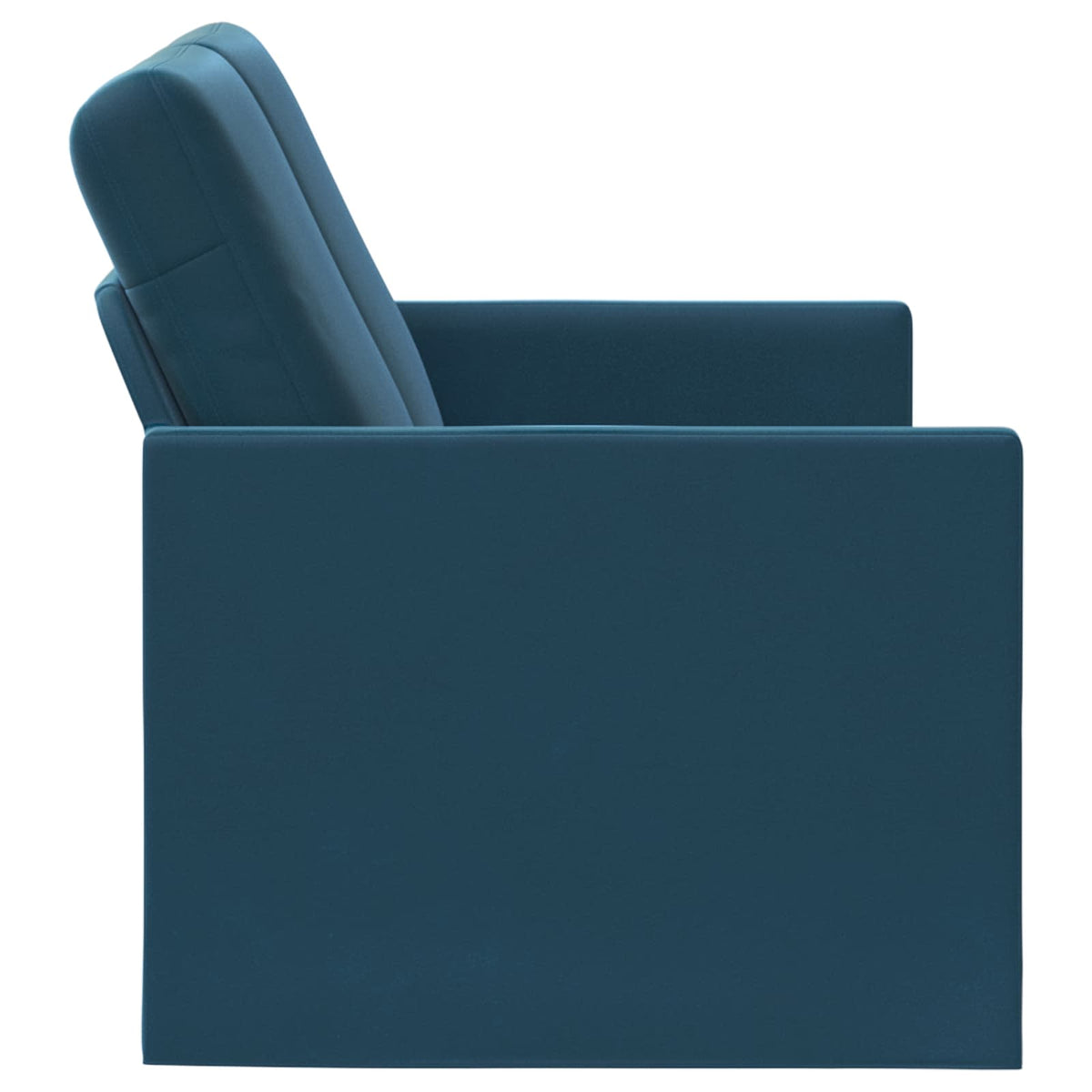 vidaXL 2 Seater Sofa Blue 150 x 81 x 82 cm Velvet