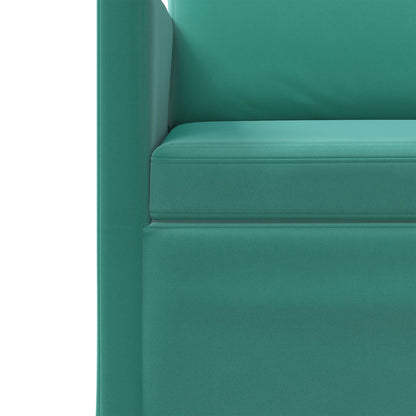 vidaXL 2 Seater Sofa Turquoise 150 x 81 x 82 cm Velvet