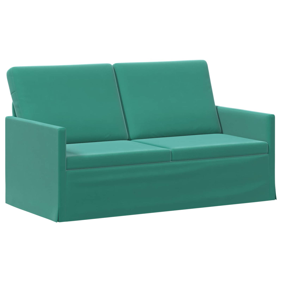 vidaXL 2 Seater Sofa Turquoise 150 x 81 x 82 cm Velvet