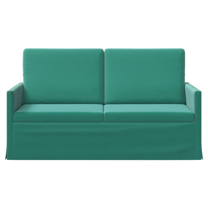 vidaXL 2 Seater Sofa Turquoise 150 x 81 x 82 cm Velvet