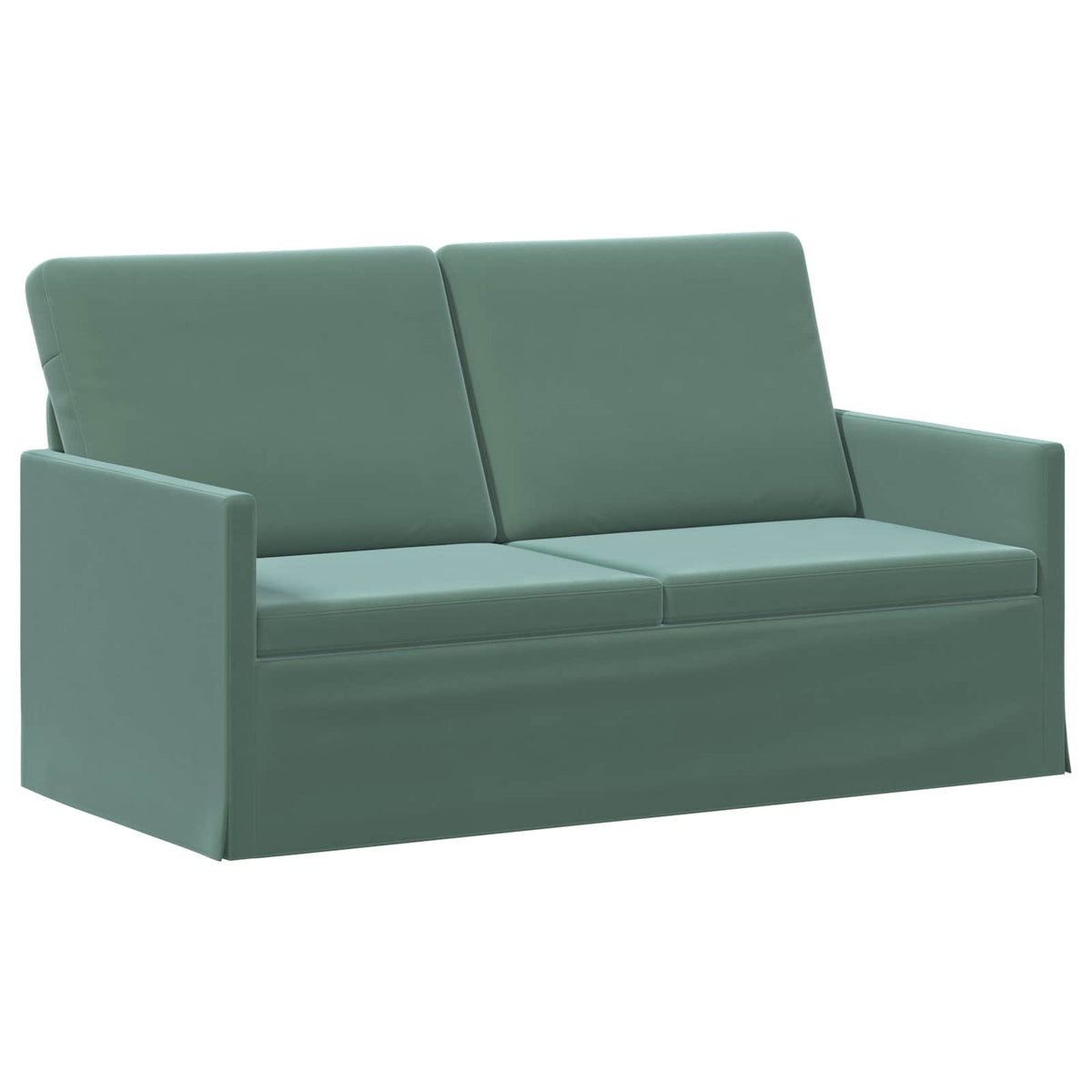 vidaXL 2 Seater Sofa Sea Green 150 x 81 x 82 cm Velvet