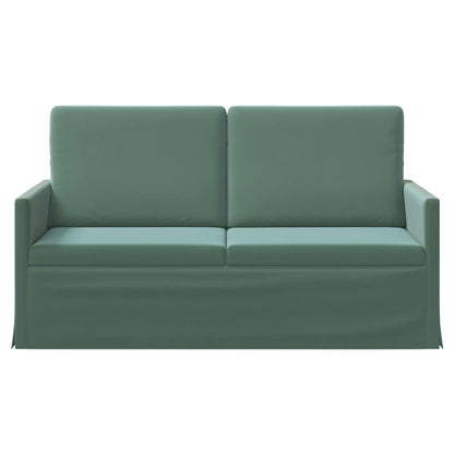 vidaXL 2 Seater Sofa Sea Green 150 x 81 x 82 cm Velvet
